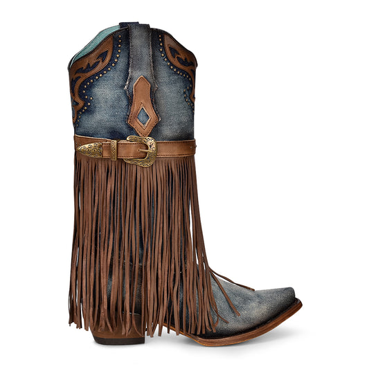 Women Corral Cowhide Boot C3873