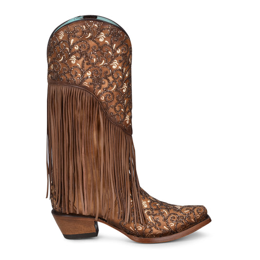 Women Corral Cowhide Boot C3876