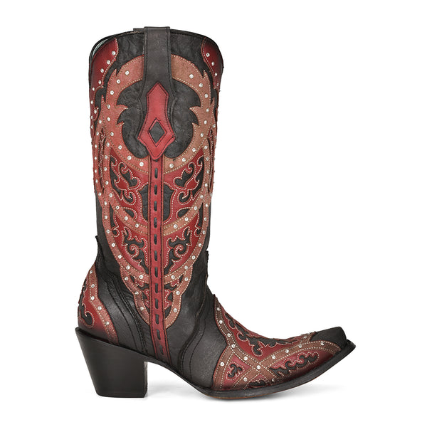 Women Corral Cowhide Boots C3942