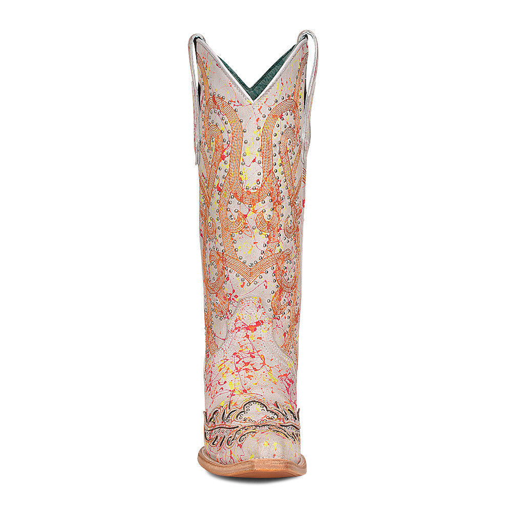 Women Corral Cowhide Boots C3980