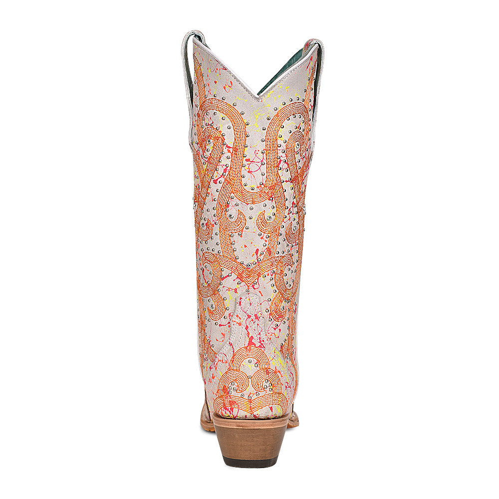 Women Corral Cowhide Boots C3980