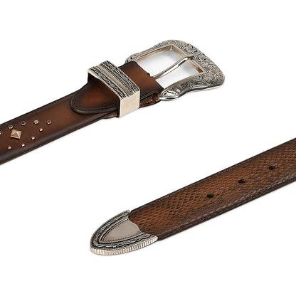 Women Cuadra Python Belt BC268