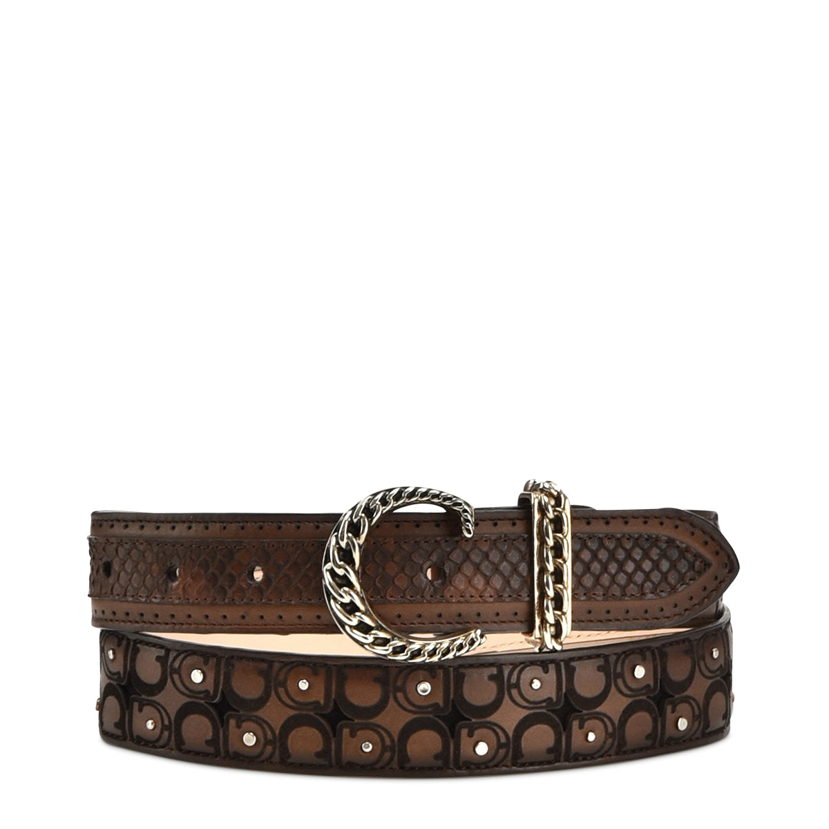 Women Cuadra Python Belt BC329