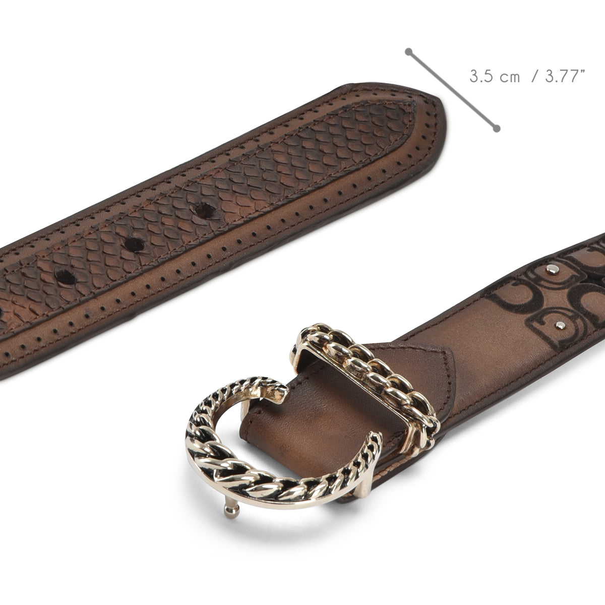 Women Cuadra Python Belt BC329