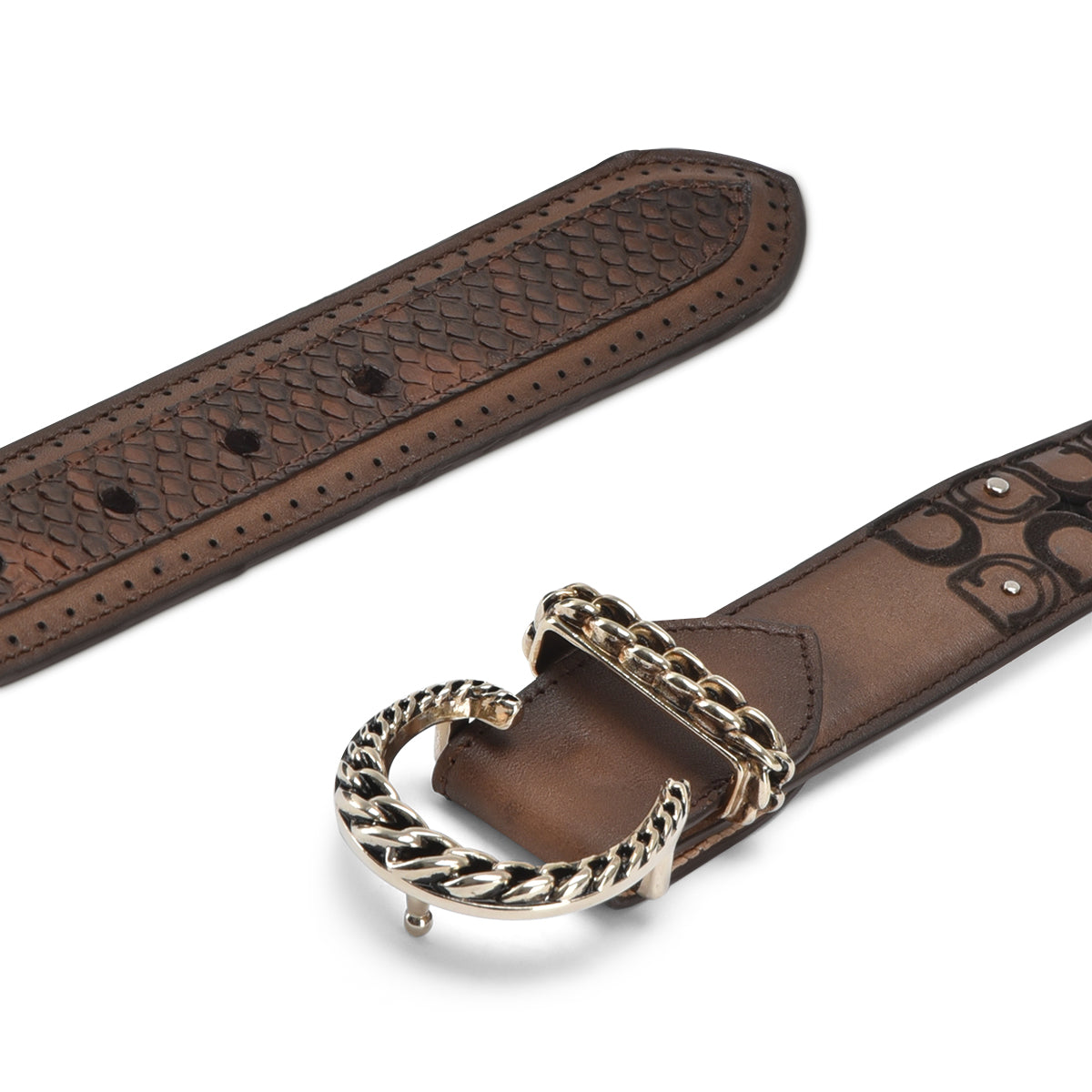 Women Cuadra Python Belt BC329
