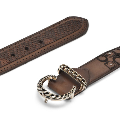 Women Cuadra Python Belt BC329