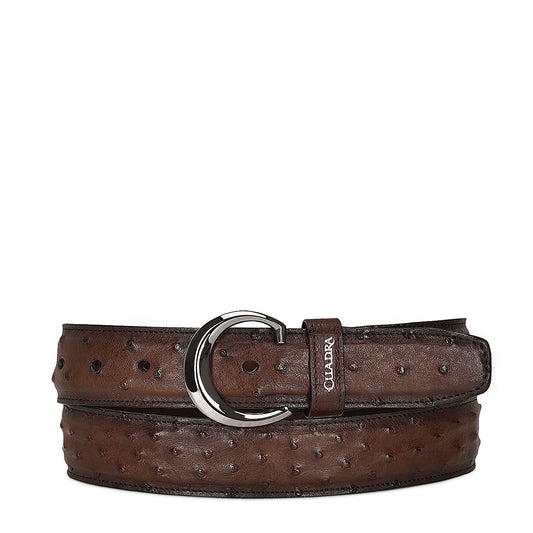 Ostrich Belt - Men Cuadra Belt BC272
