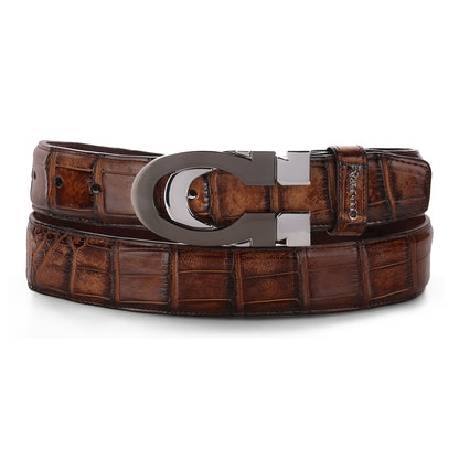 Men Cuadra Alligator Belt BC366