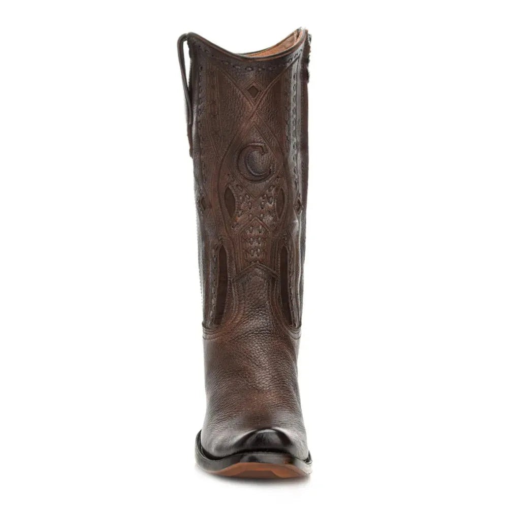 Elevate Your Western Style with the Finest Luxury Deer Leather Boots: Handcrafted Cuadra Boots for the Modern Gentleman - Men Cuadra Boot CU251