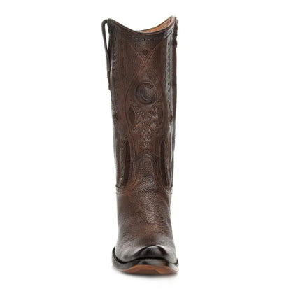 Elevate Your Western Style with the Finest Luxury Deer Leather Boots: Handcrafted Cuadra Boots for the Modern Gentleman - Men Cuadra Boot CU251