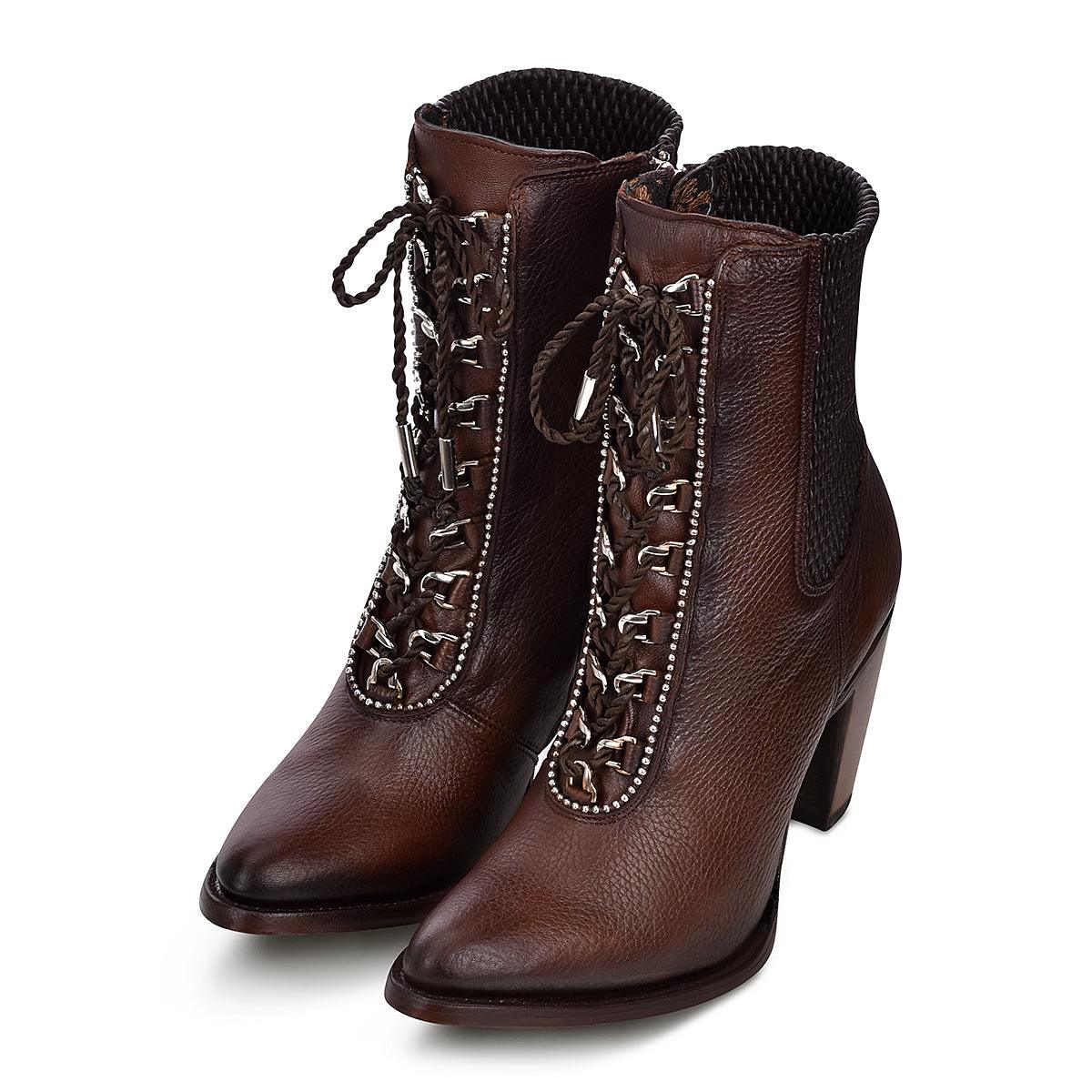 Ladies Boots: Stylish Paris Texas Western Ankle Boots for Everyday Elegance - Women Cuadra Boot CU588 - El Rodeo Western Boutique