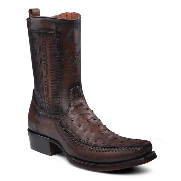 Men Cuadra Ostrich Ankle Boot CU803