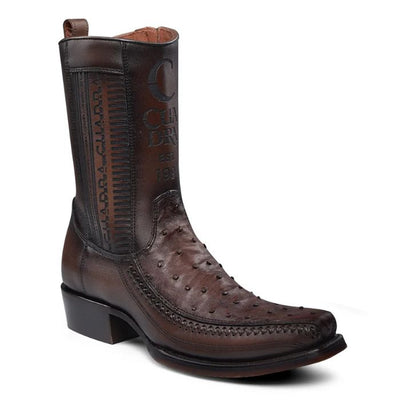 Men Cuadra Ostrich Ankle Boot CU803