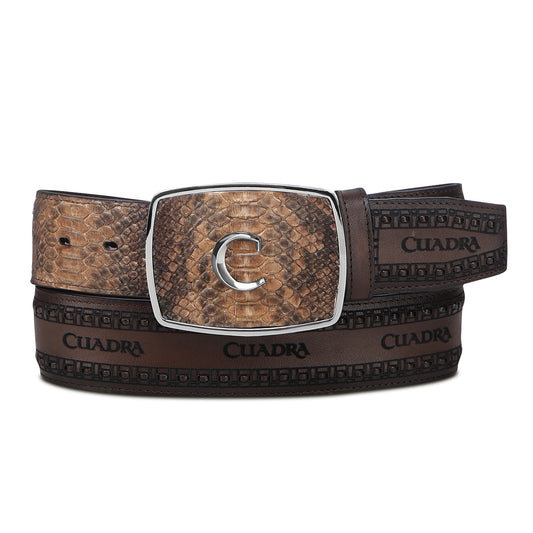 Men Cuadra Python Belt BC430