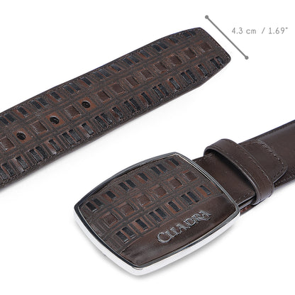 Men Cuadra Cowhide Belt BC401