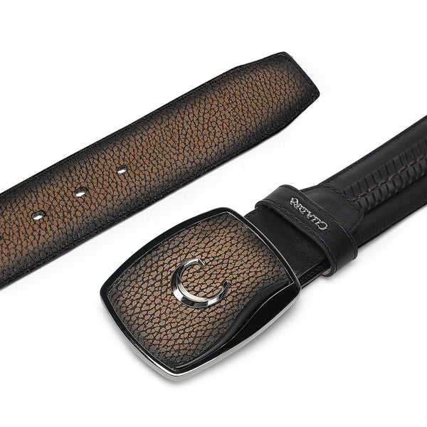 Men Cuadra American Bison Belt BC473