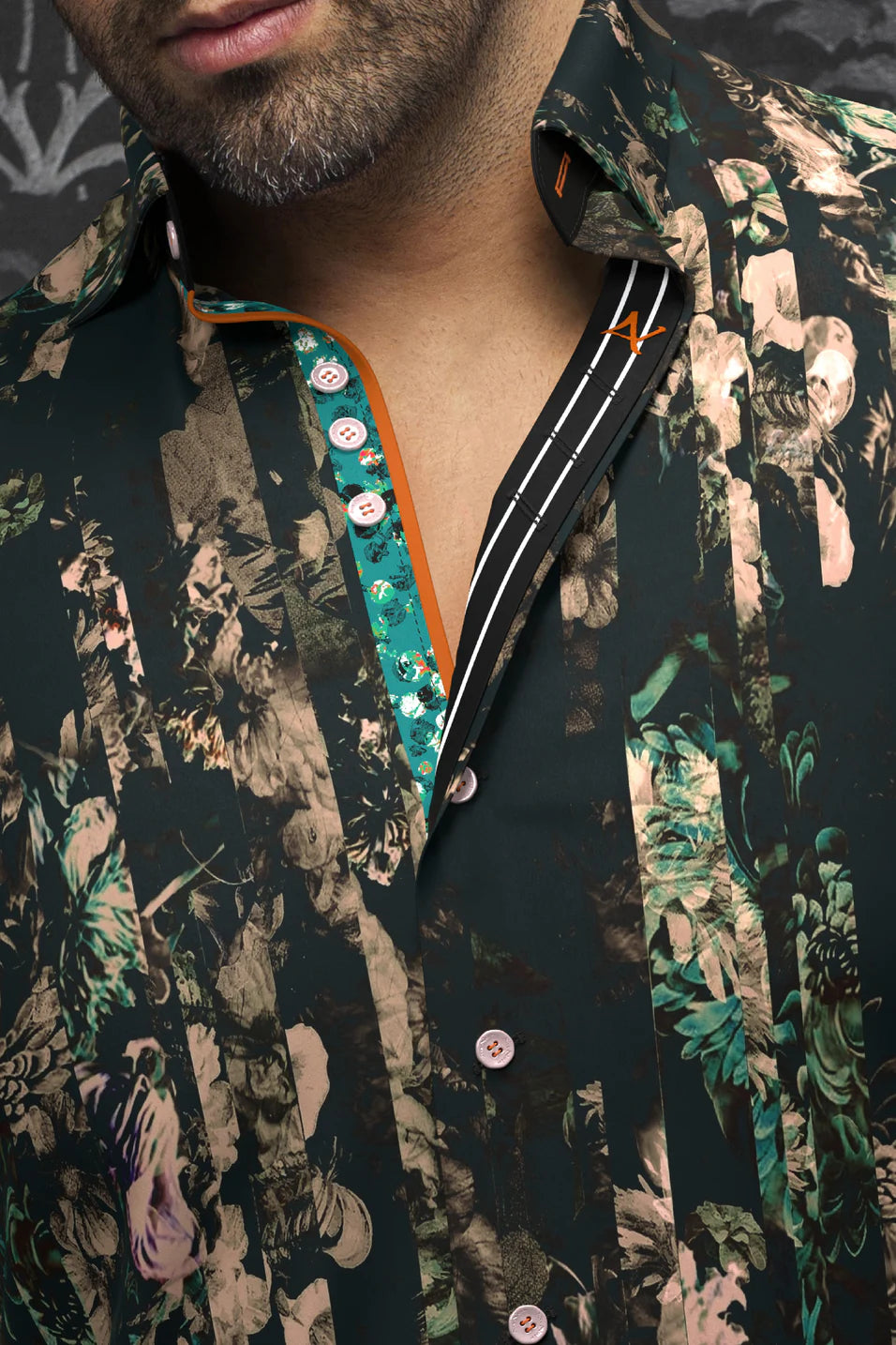 Men Au Noir Woven Shirt Suarez