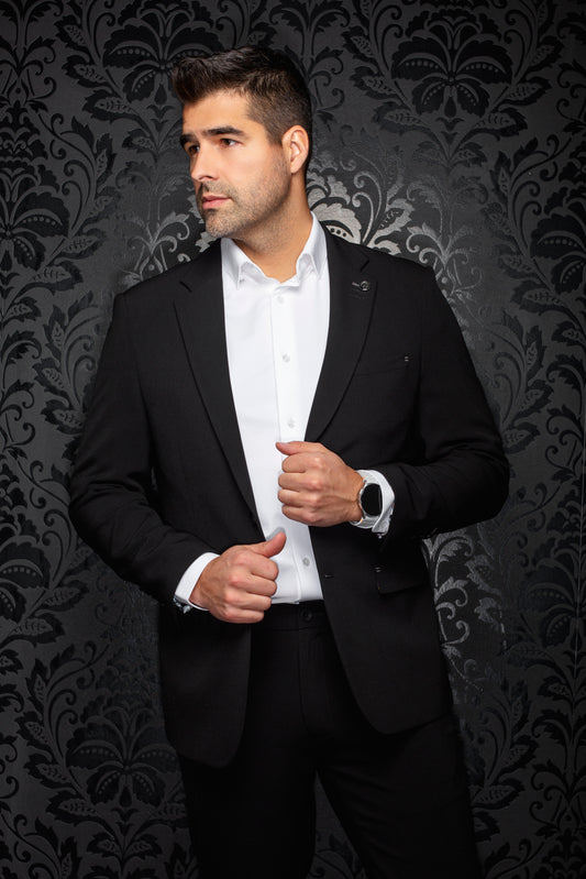 Men Au Noir Blazer Daxx Black