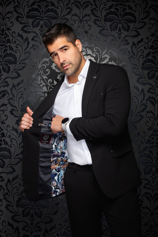 Men Au Noir Blazer Daxx Black