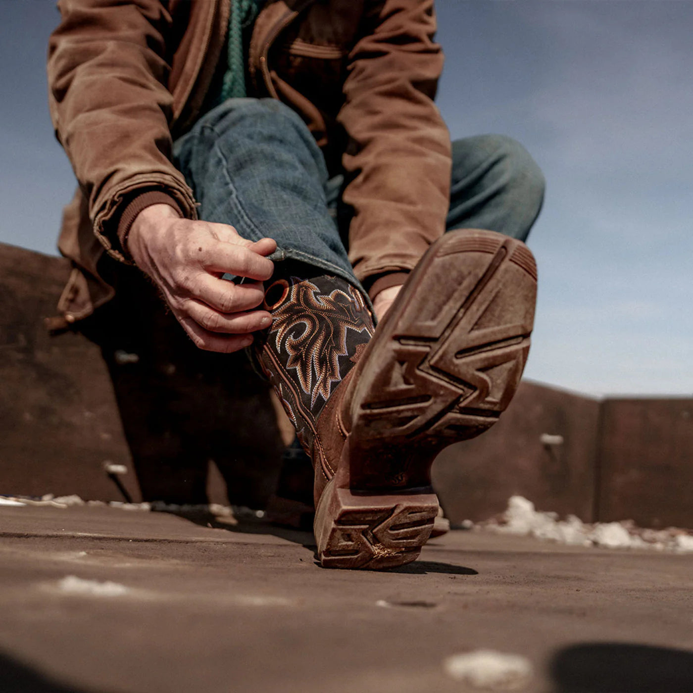 Men Durango Soft Toe Work Boot DDB0499