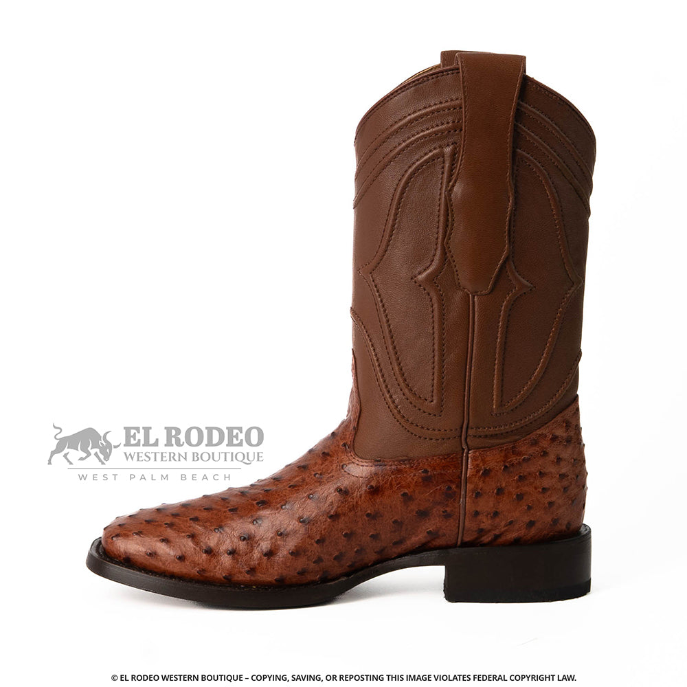 Men King Exotic Ostrich Boot H4820364