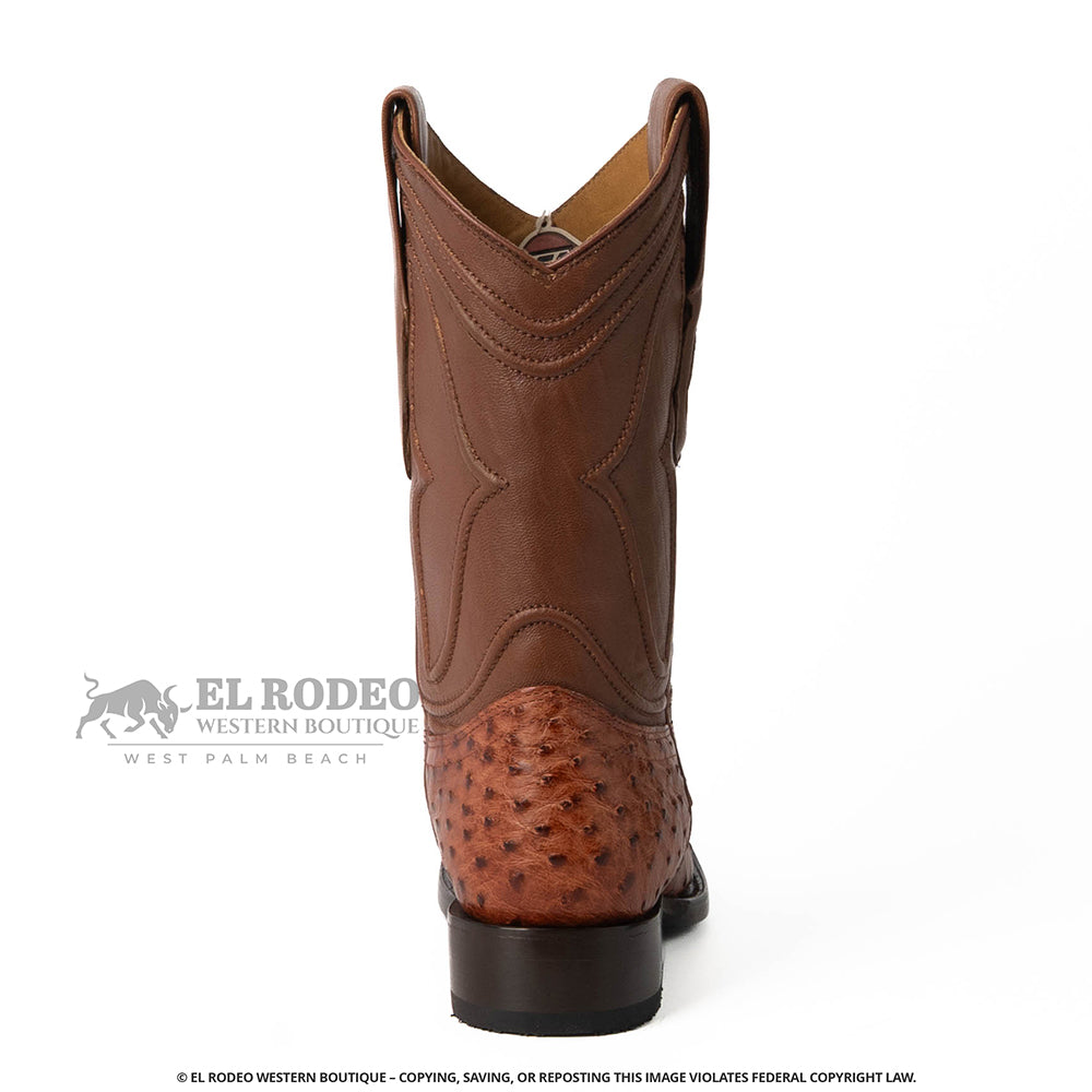 Men King Exotic Ostrich Boot H4820364