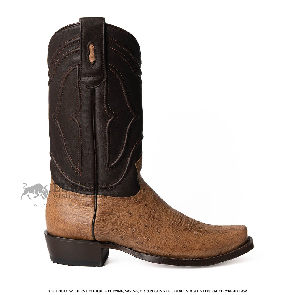 Men King Exotic Ostrich Boot H4749772