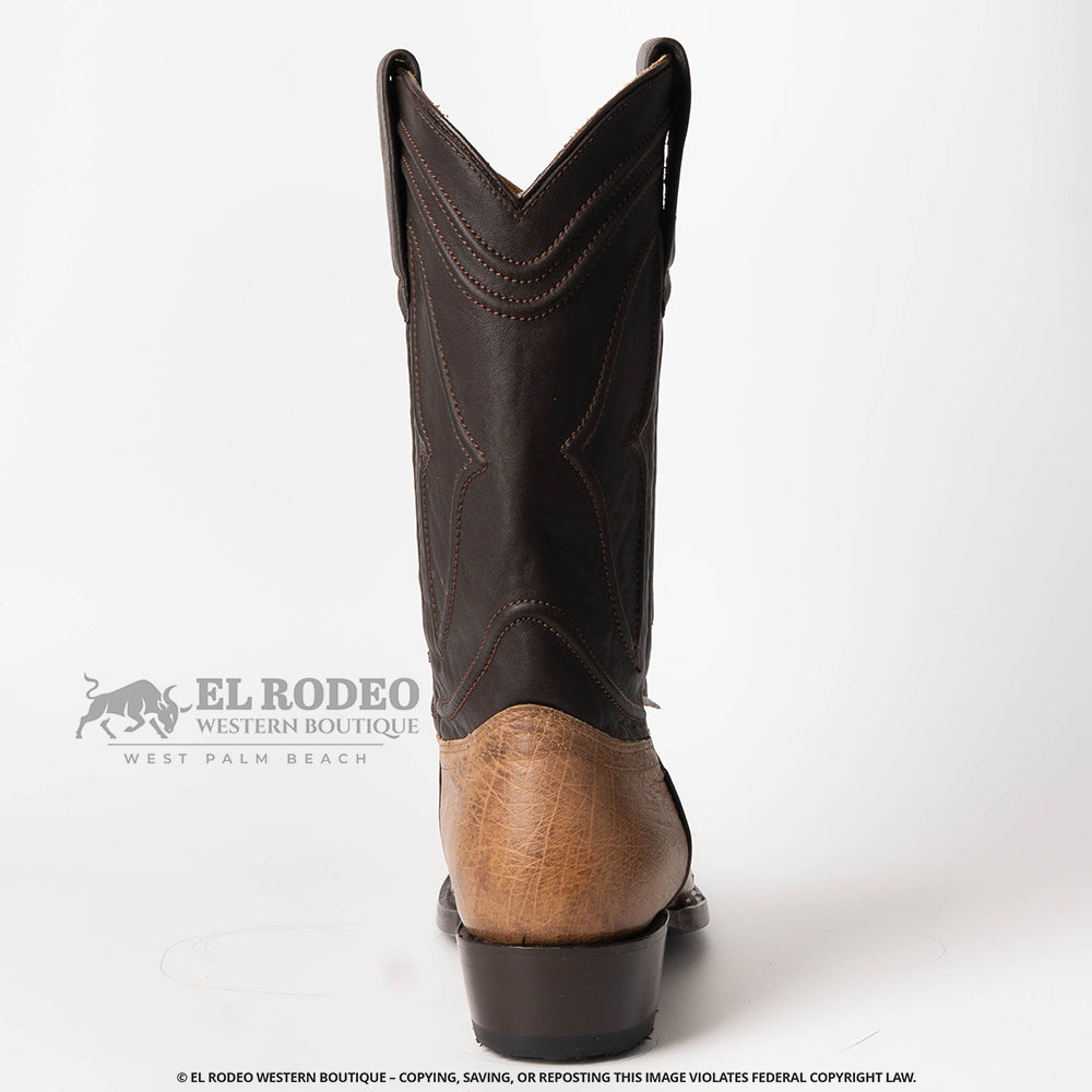 Men King Exotic Ostrich Boot H4749772