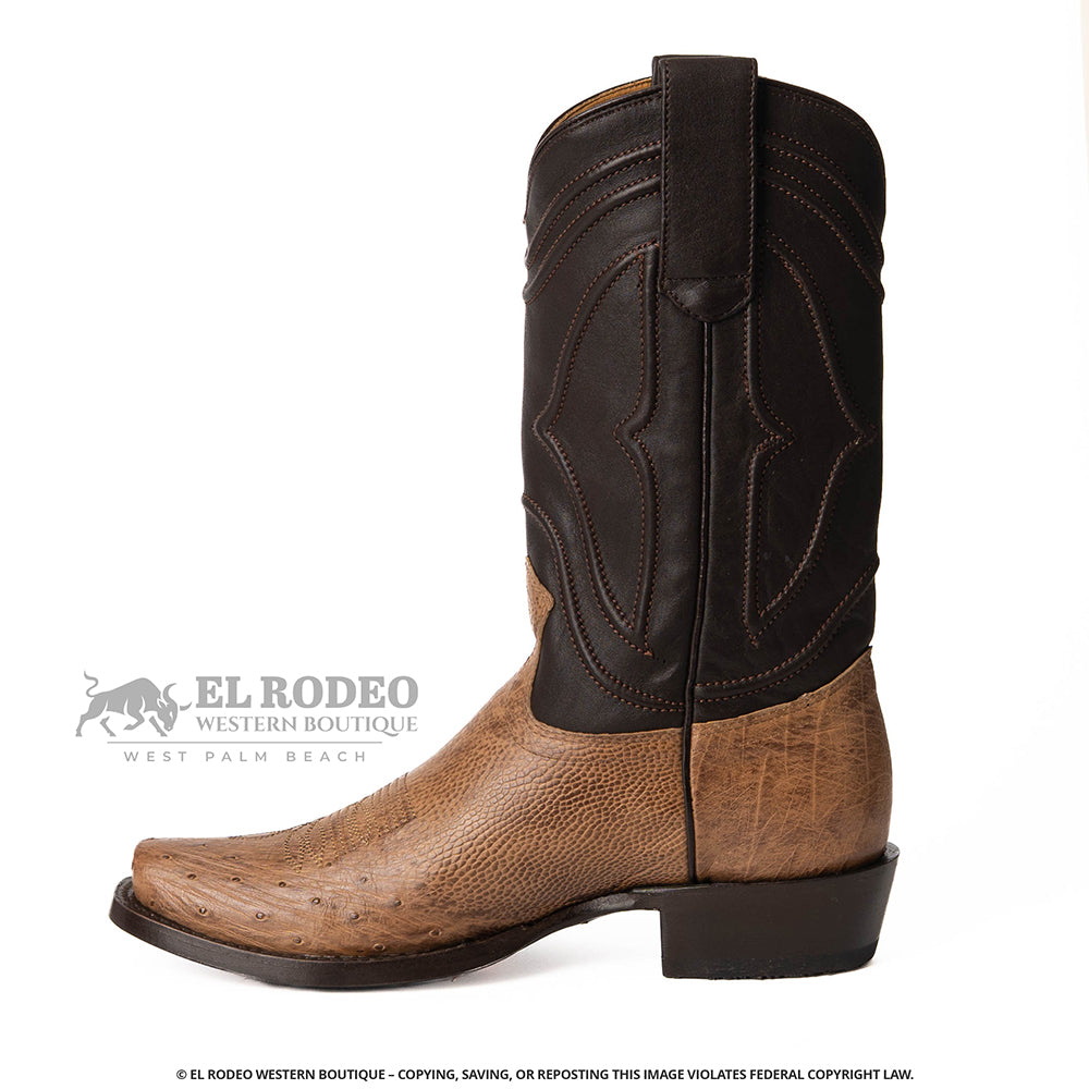 Men King Exotic Ostrich Boot H4749772