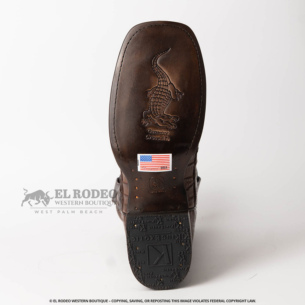 Men King Exotic Caiman Boot H4820107