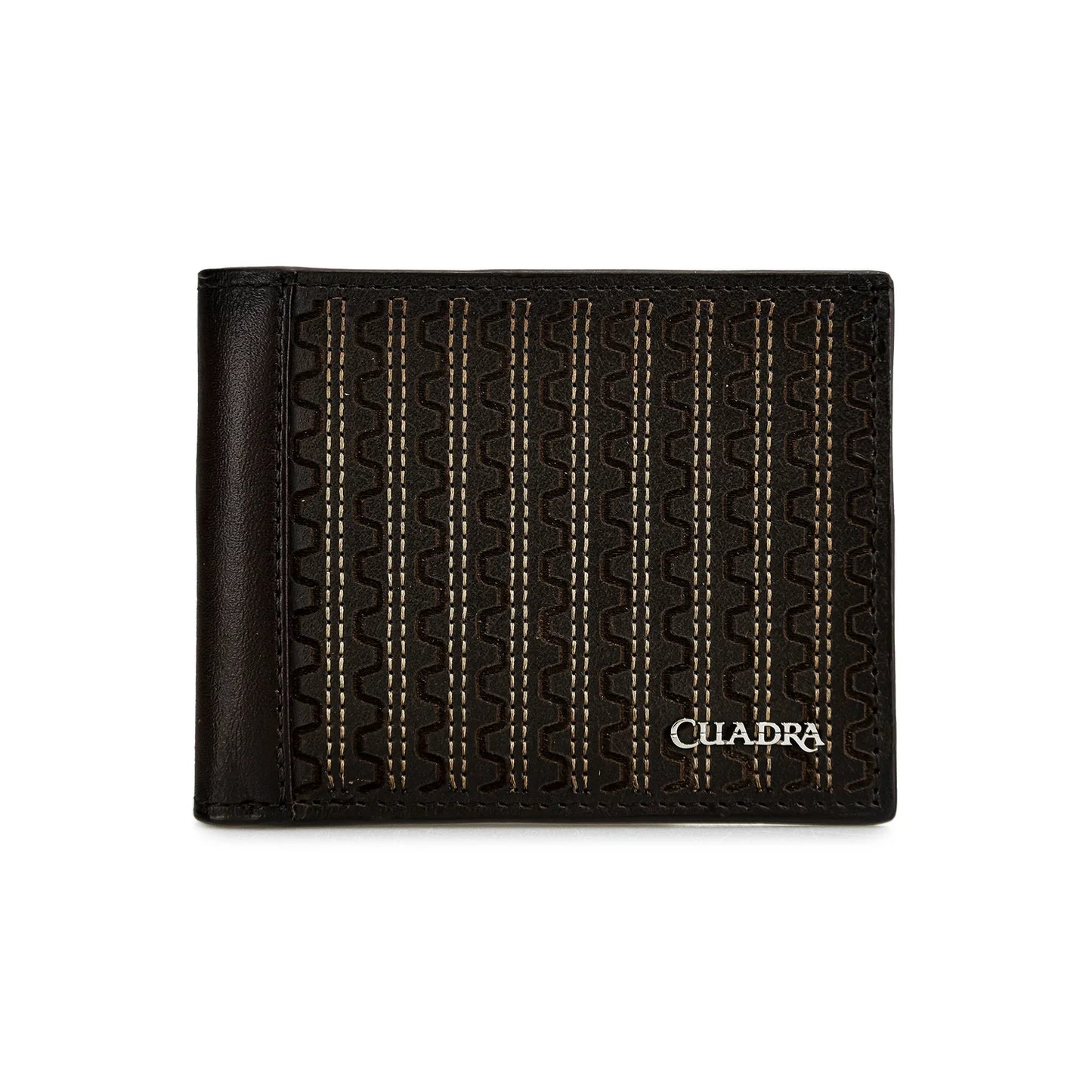 Men Cuadra Cowhide Oxford Laser Wallet DU710