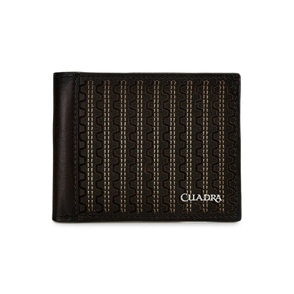 Men Cuadra Cowhide Oxford Laser Wallet DU710