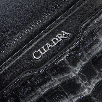 Men Cuadra Caiman Zipper Bag DU731