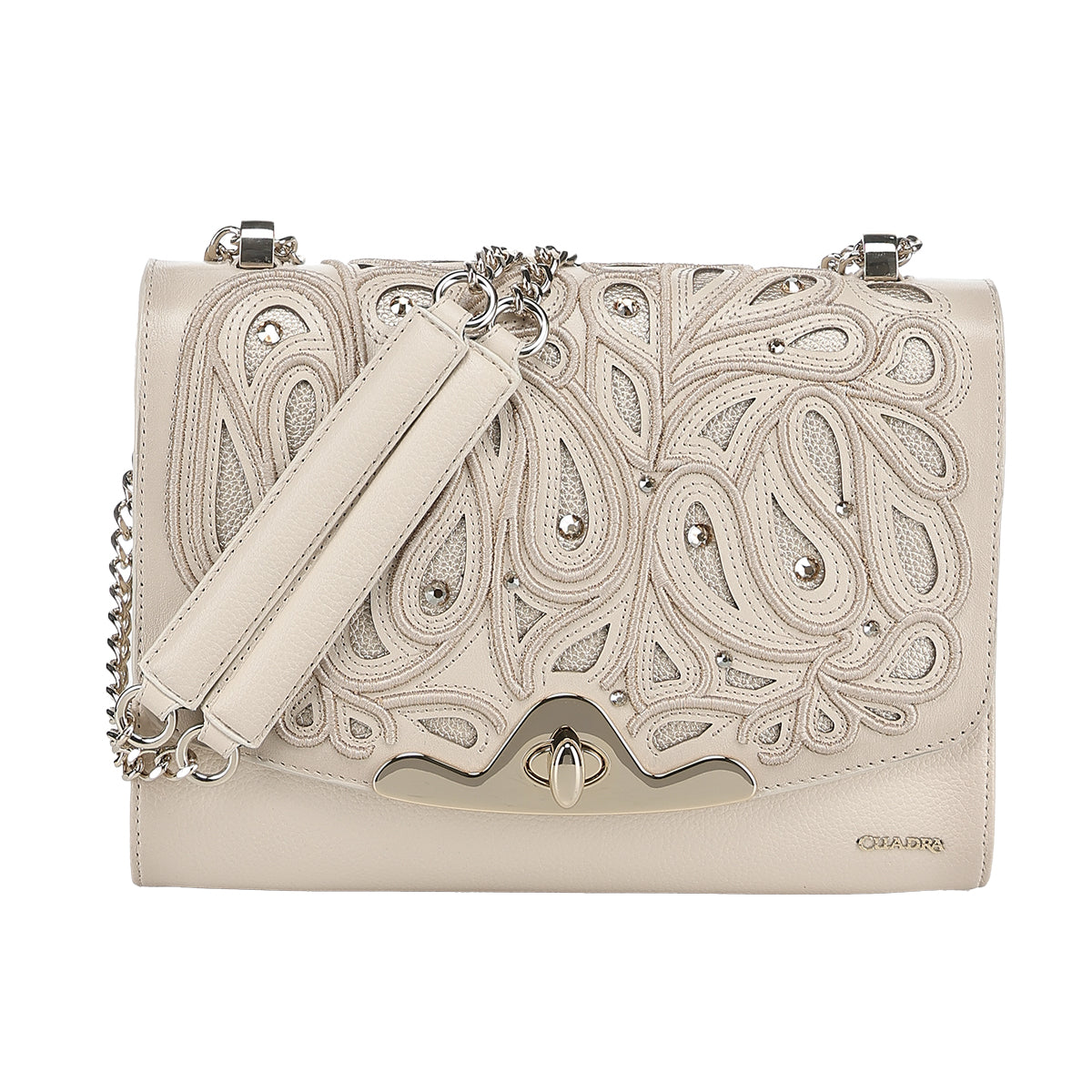 Women Cuadra Bovine Leather Bag DU823