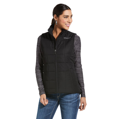 Women Ariat Vest Crius Black 10032984