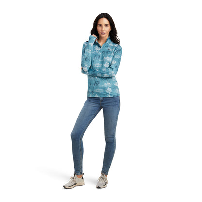 Women Ariat Jacket Arctic Green 10041204