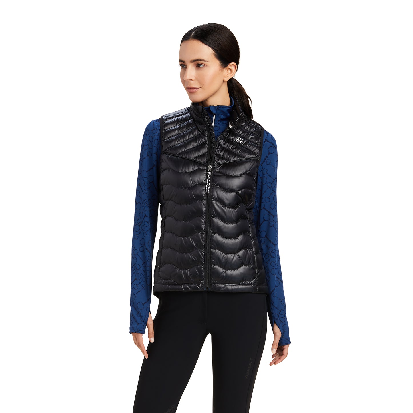 Women Ariat Black Vest 10041378