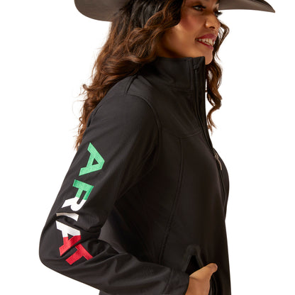 Women Ariat Team Softshell Jacket Black MX 10043057