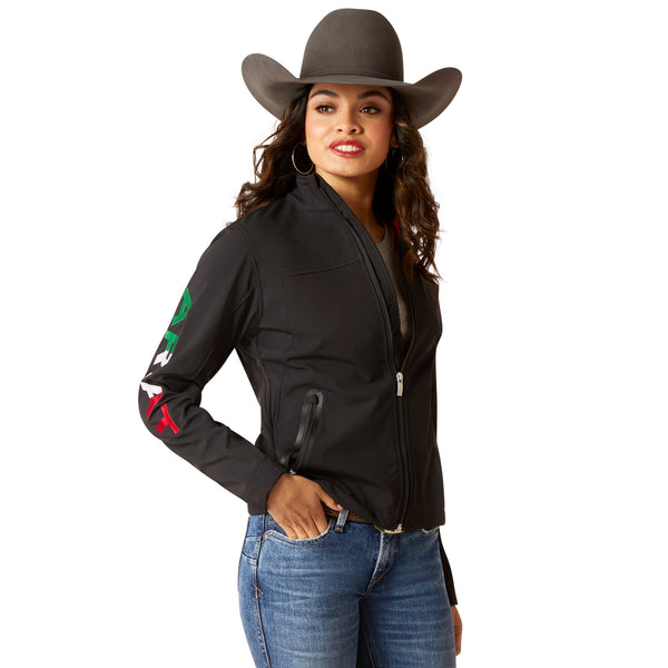 Women Ariat Team Softshell Jacket Black MX 10043057