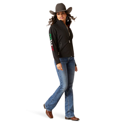Women Ariat Team Softshell Jacket Black MX 10043057