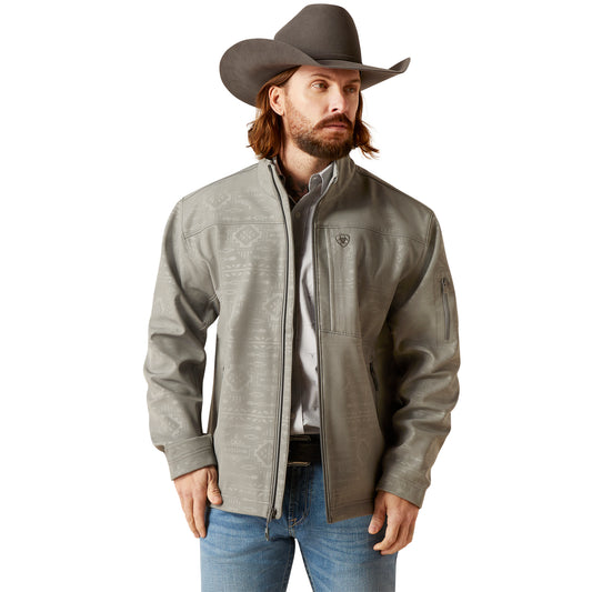 Men Ariat Jacket Vernon Jetty Grey 10046607