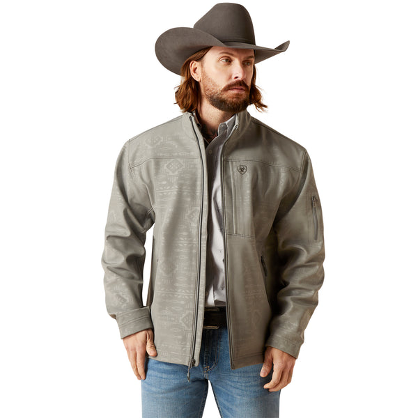 Men Ariat Jacket Vernon Jetty Grey 10046607