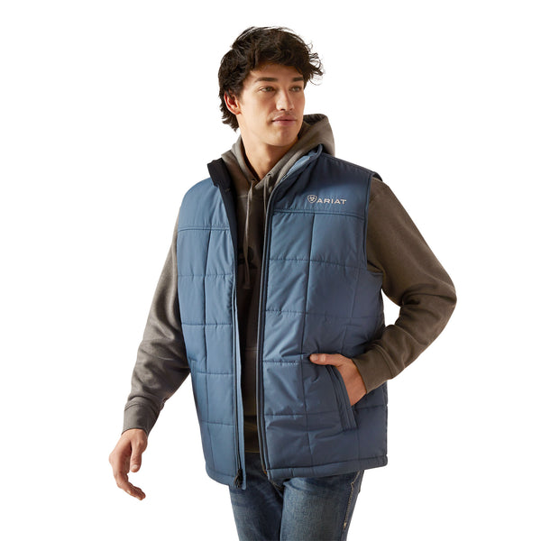 Men Ariat Vest Crius Steely 10046735