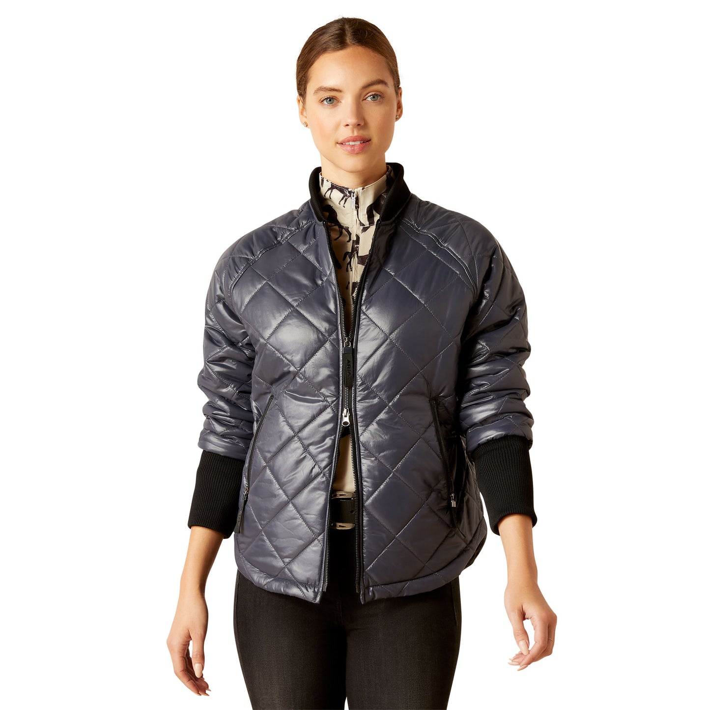 Women Ariat Charlie Jacket Ebony 10046089