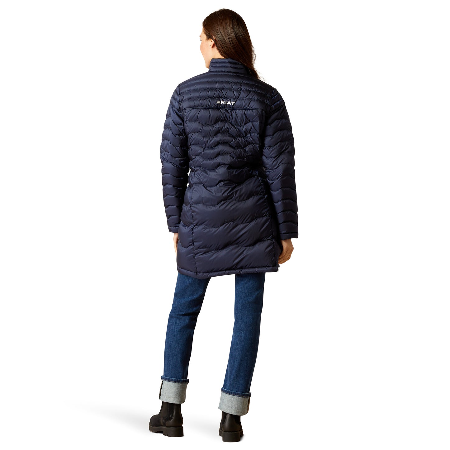 Women Ariat Ideal Coat Navy 10046759