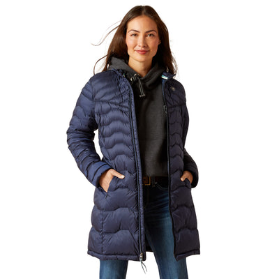 Women Ariat Ideal Coat Navy 10046759