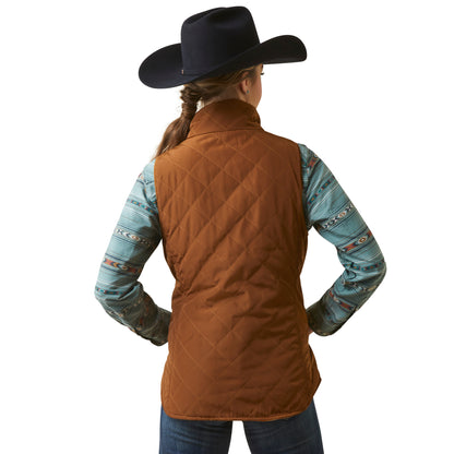 Women Ariat Vest Dilon Chesnut 10046059
