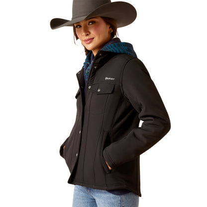 Women Ariat Jacket Berber Back Black10046445