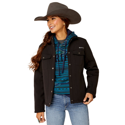Women Ariat Jacket Berber Back Black10046445