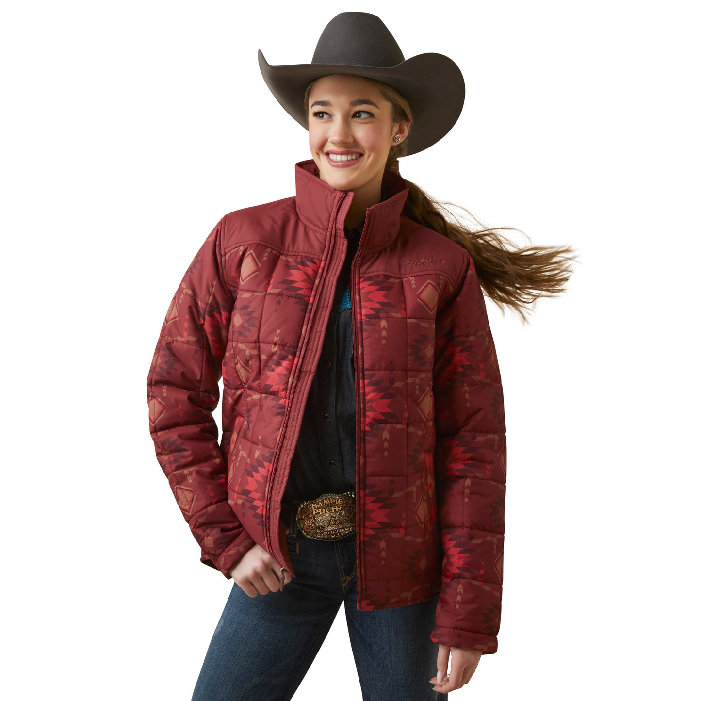 Women Ariat Jacket Crius Rose 10046681
